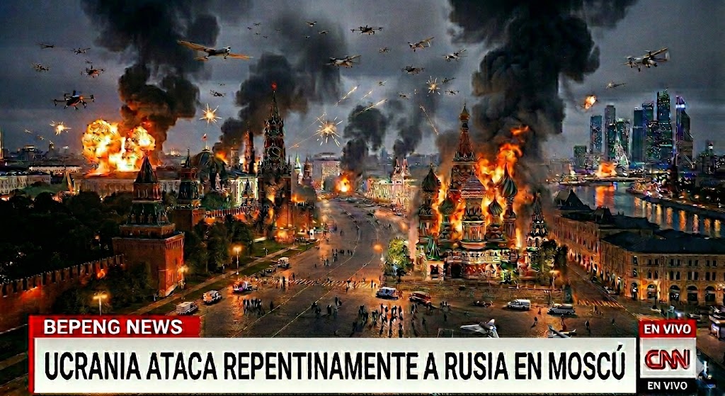 Enjambres sobre Moscú: El mayor ataque con drones de la guerra golpea el corazón energético de la capital rusa