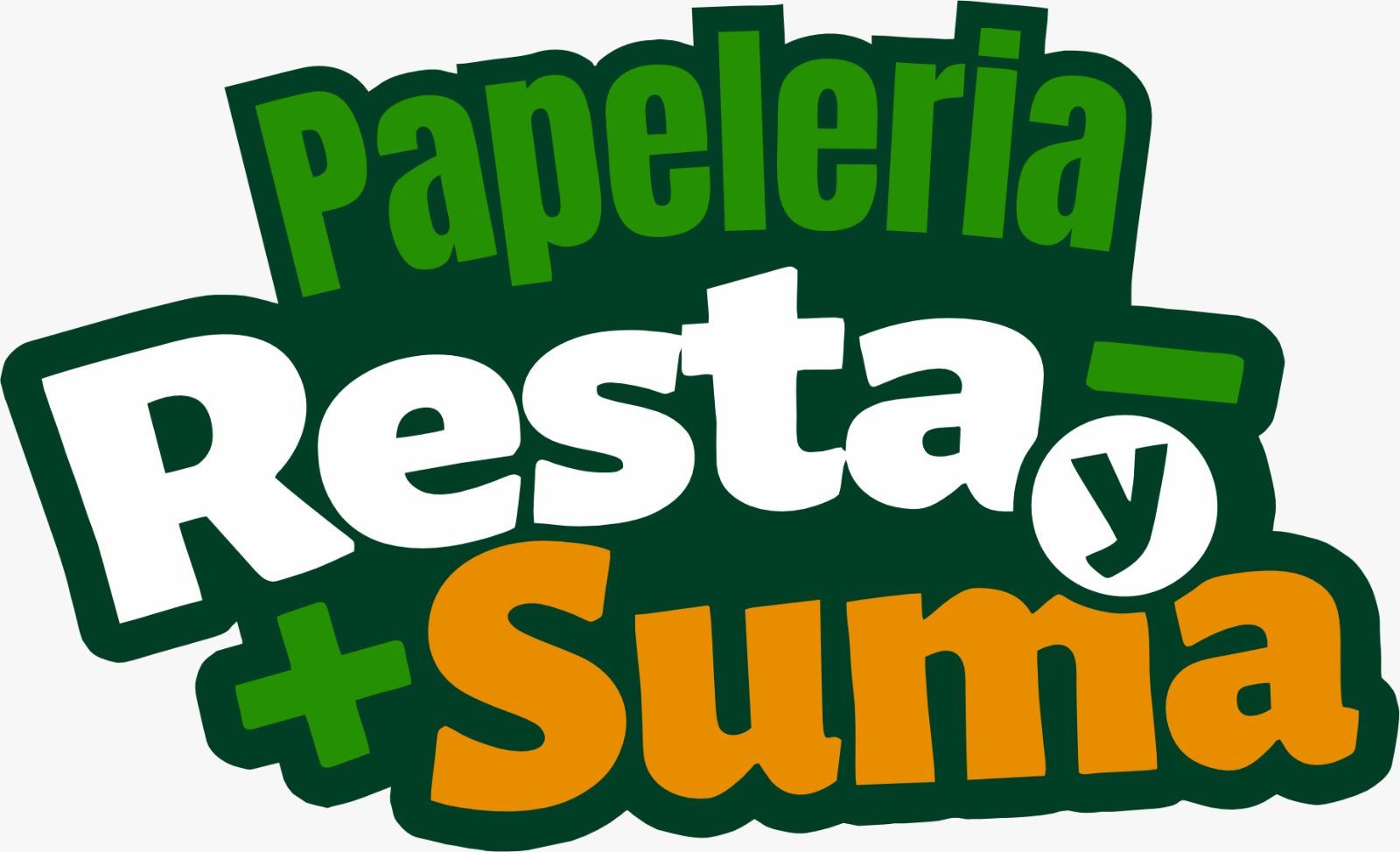 Logo de Papelería resta y suma