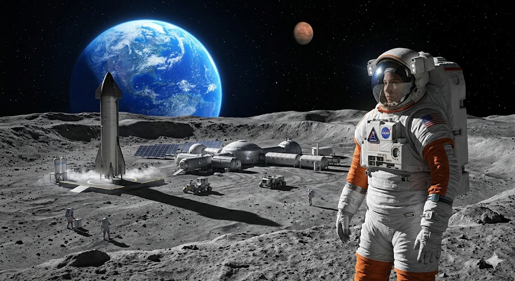 CIENCIA: La nueva carrera espacial se intensifica con la Luna y Marte en la mira