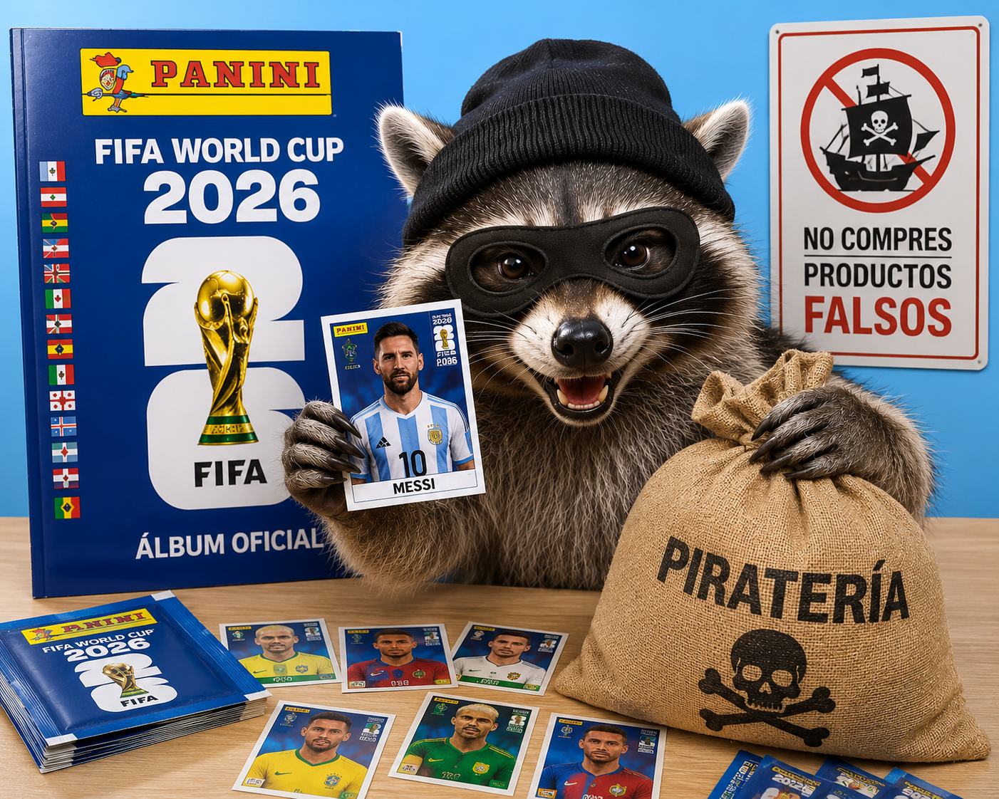 Panini alerta sobre barajitas falsas del Álbum Mundial 2026 que ya circulan en Venezuela