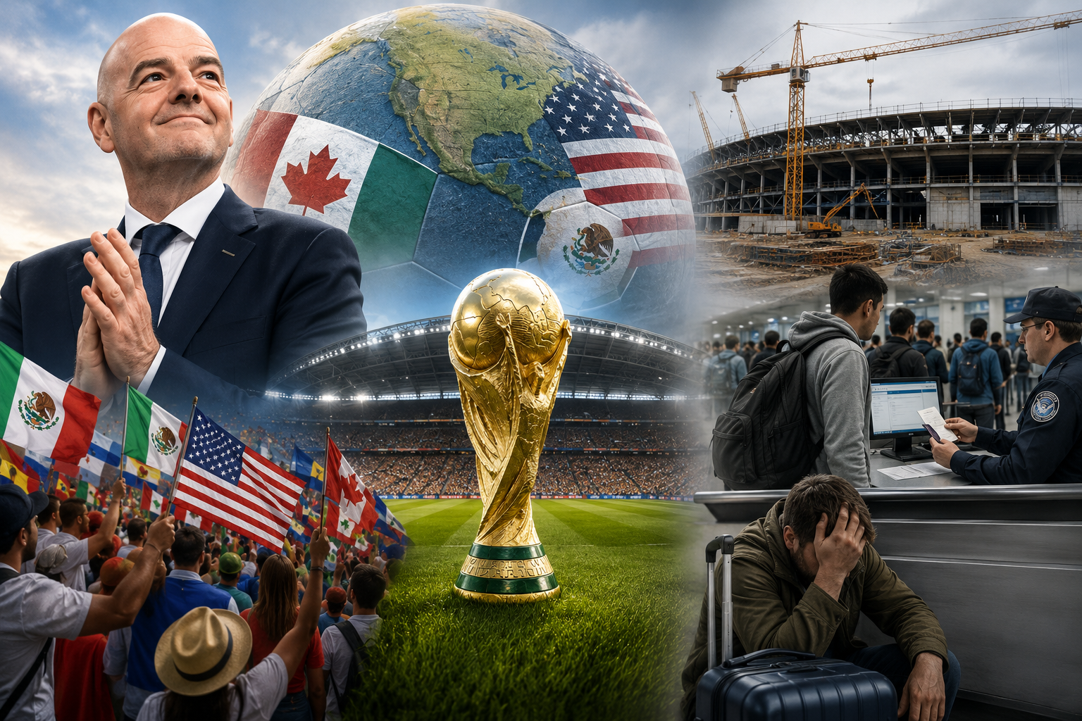 Mundial 2026 arranca entre la ilusión y las dudas: la FIFA enfrenta críticas por problemas logísticos